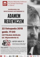 Spotkanie autorskie z prof. Adamem Regiewiczem