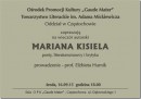 Marian Kisiel jako poeta, literaturoznawca i krytyk